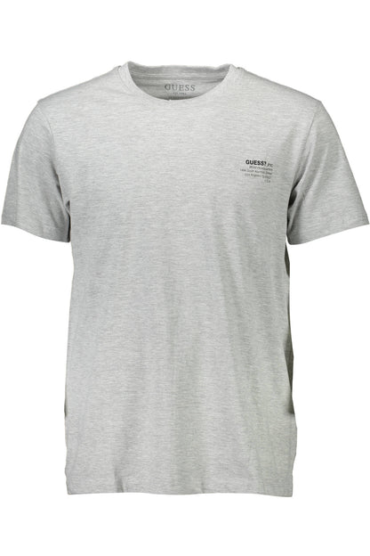 GUESS JEANS KURZARM-T-SHIRT HERREN GRAU