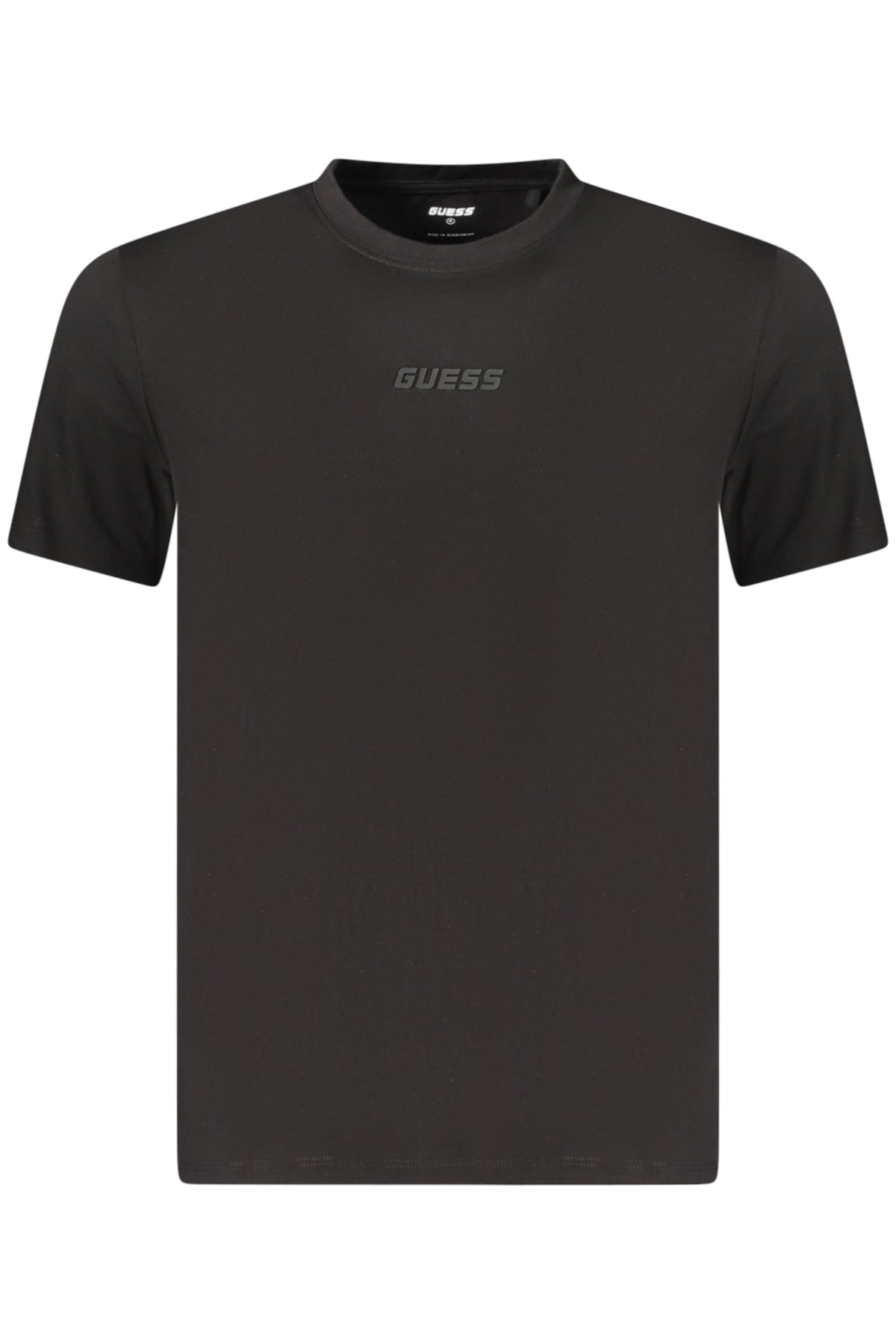 GUESS JEANS Herren Kurzarm-T-Shirt Schwarz