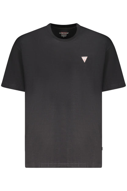 GUESS JEANS KURZARM T-SHIRT HERREN SCHWARZ