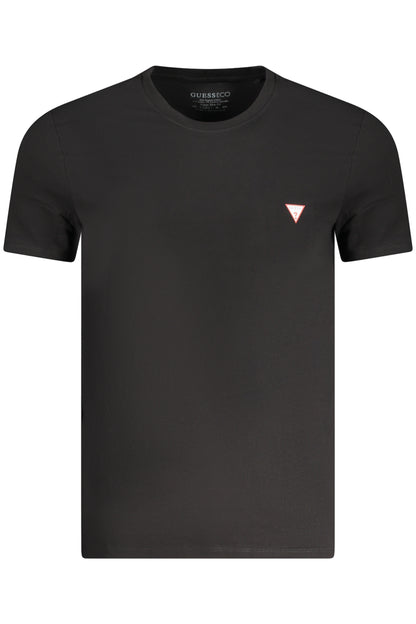 GUESS JEANS KURZARM T-SHIRT HERREN SCHWARZ