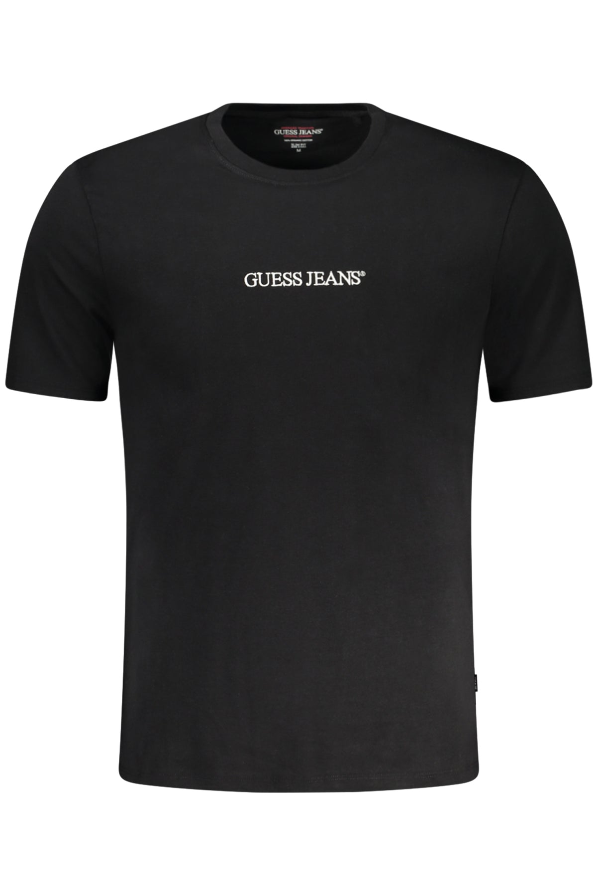 GUESS JEANS HERREN-KURZARM-T-SHIRT SCHWARZ