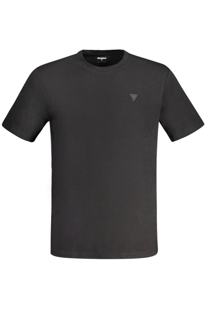 GUESS JEANS KURZARM T-SHIRT HERREN SCHWARZ