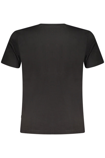 GUESS JEANS Herren Kurzarm-T-Shirt Schwarz