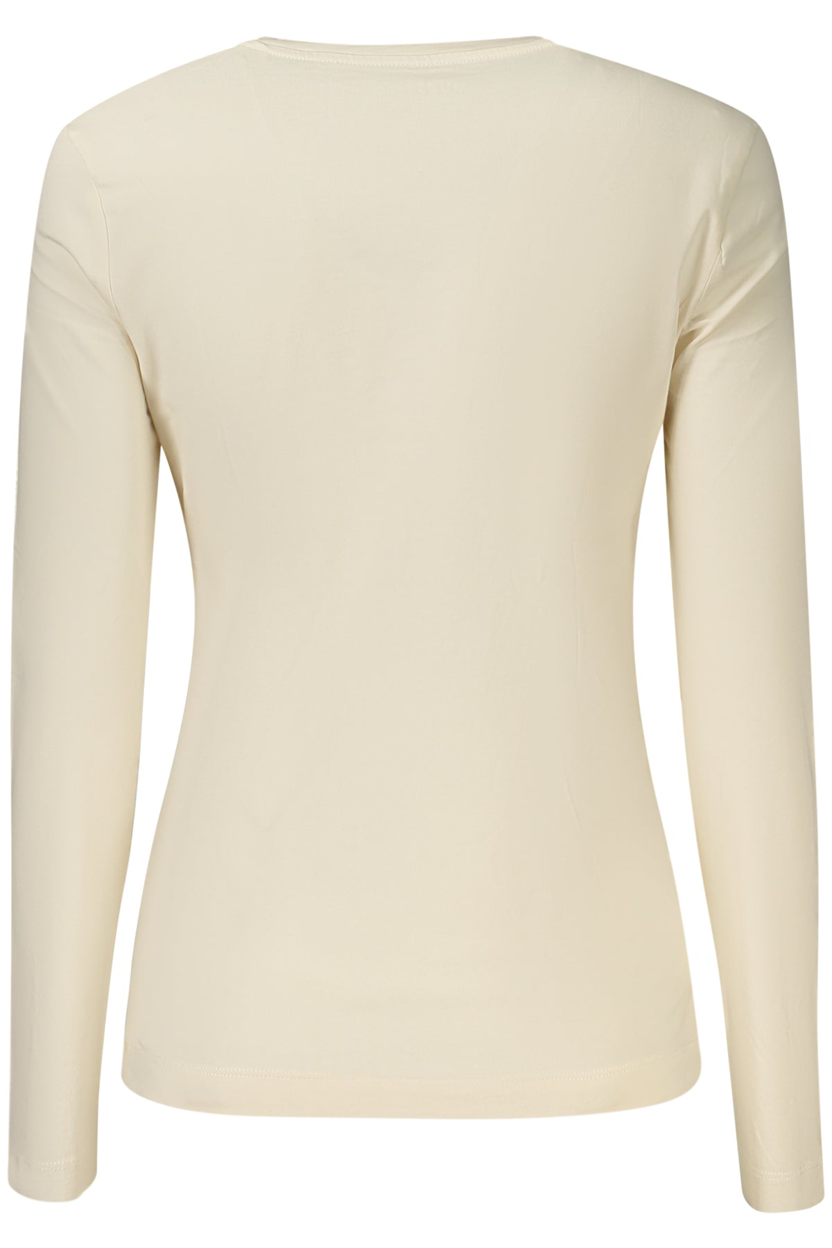 GUESS JEANS DAMEN LANGARM-T-SHIRT BEIGE