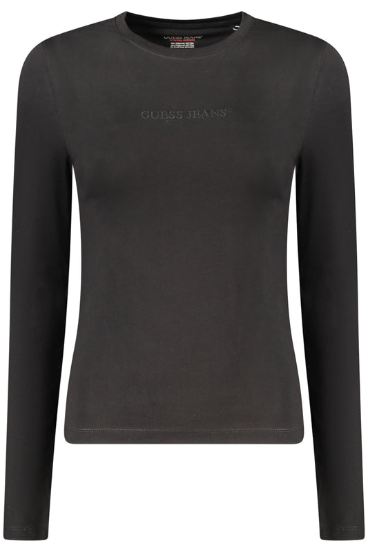 GUESS JEANS LANGARM T-SHIRT DAMEN SCHWARZ