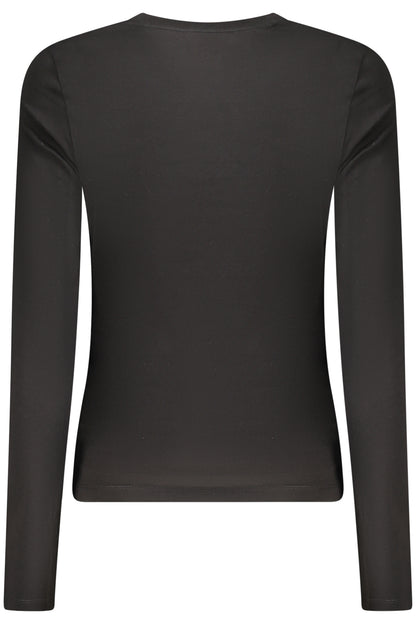 GUESS JEANS LANGARM T-SHIRT DAMEN SCHWARZ