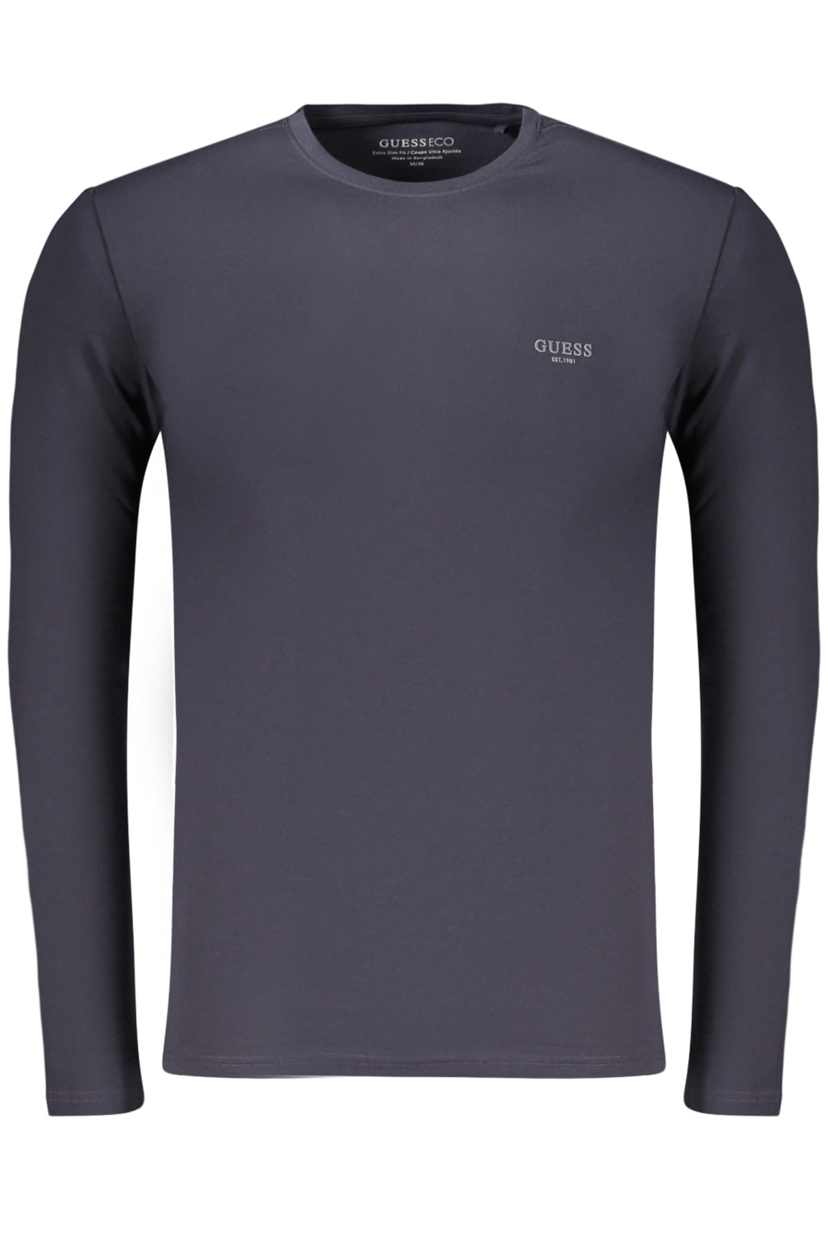 GUESS JEANS Herren Langarmshirt Blau