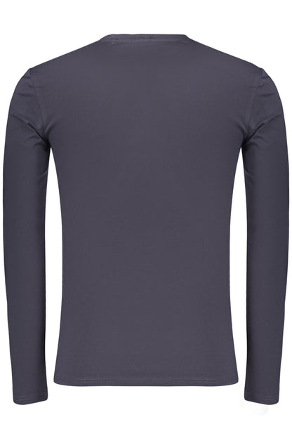 GUESS JEANS Herren Langarmshirt Blau
