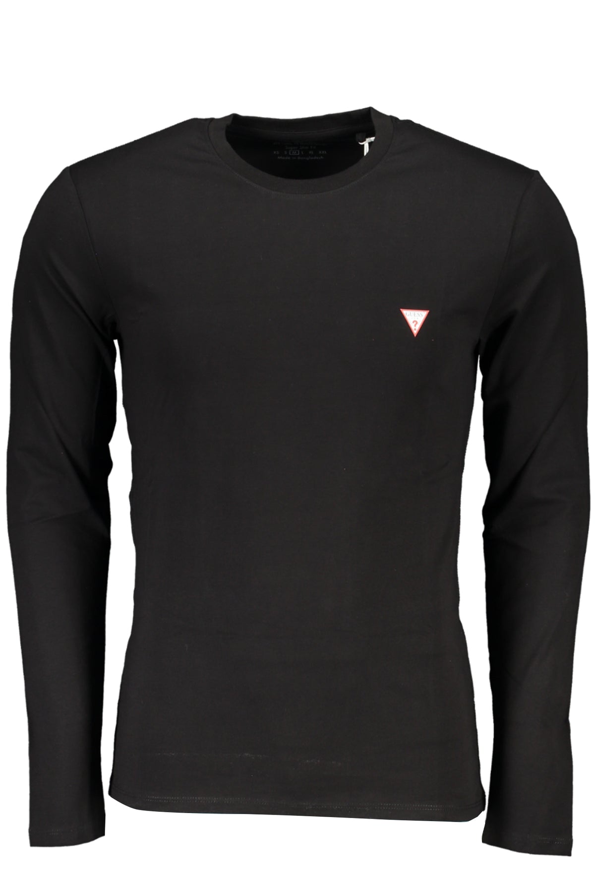GUESS JEANS HERREN LANGARM T-SHIRT SCHWARZ