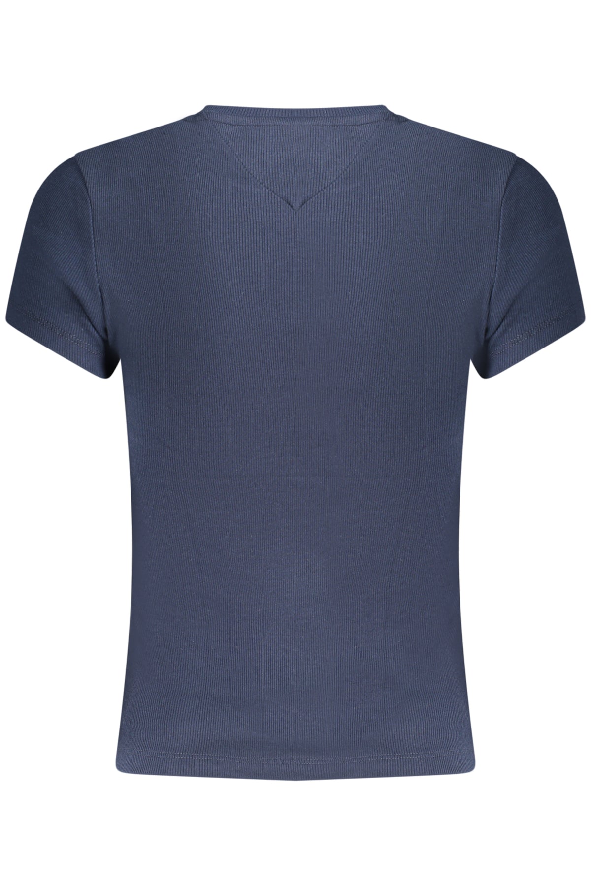 TOMMY HILFIGER DAMEN-T-SHIRT MIT KURZEN ÄRMELN, BLAU