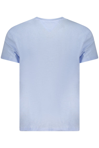 TOMMY HILFIGER HERREN KURZARM T-SHIRT BLAU