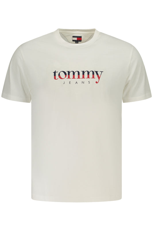 TOMMY HILFIGER HERREN-T-SHIRT MIT KURZEN ÄRMELN, WEISS