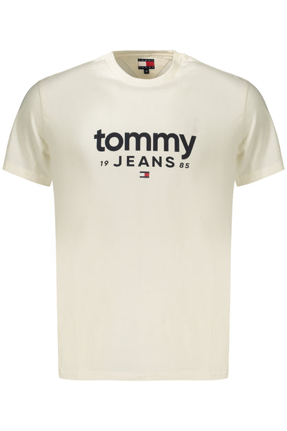 TOMMY HILFIGER HERREN-T-SHIRT MIT KURZEN ÄRMELN, WEISS