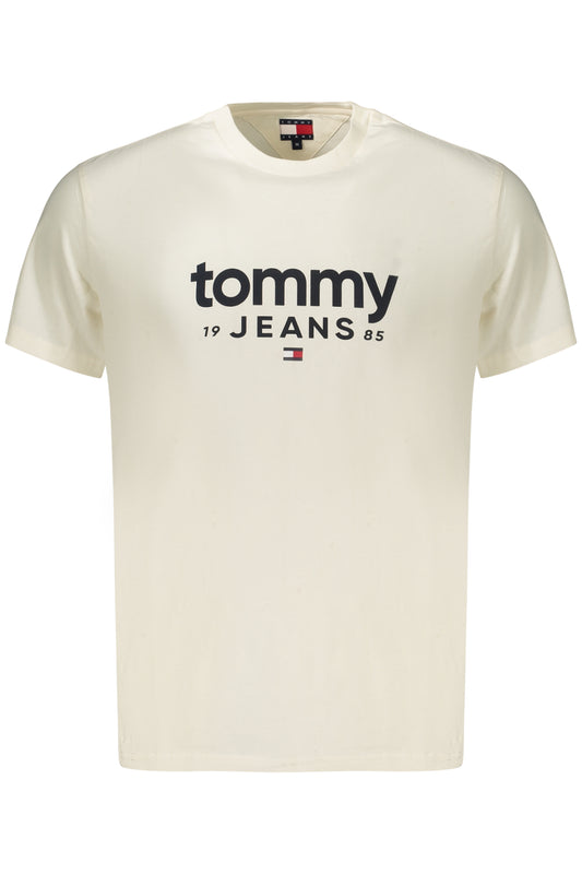 TOMMY HILFIGER HERREN-T-SHIRT MIT KURZEN ÄRMELN, WEISS