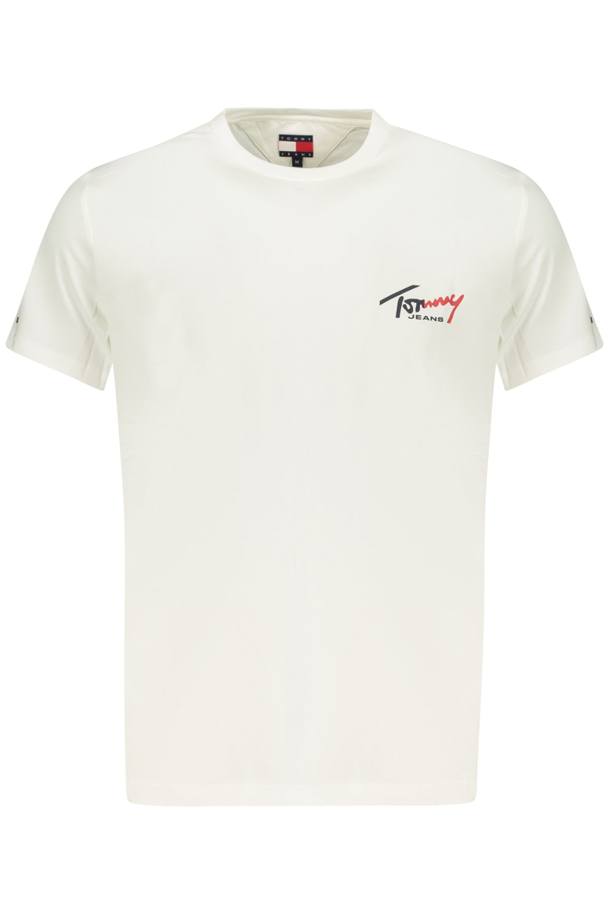 TOMMY HILFIGER HERREN-T-SHIRT MIT KURZEN ÄRMELN, WEISS