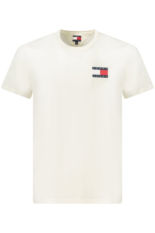 TOMMY HILFIGER HERREN-T-SHIRT MIT KURZEN ÄRMELN, WEISS