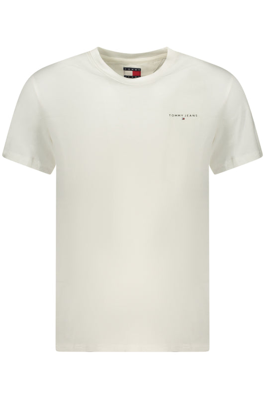 TOMMY HILFIGER HERREN-T-SHIRT MIT KURZEN ÄRMELN, WEISS