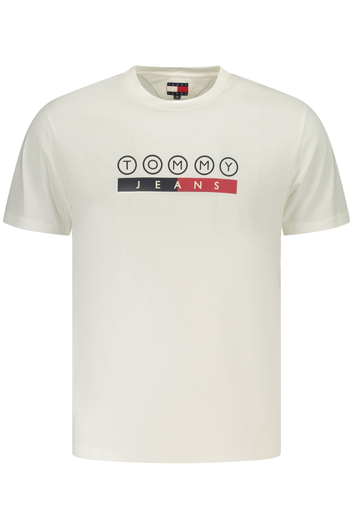 TOMMY HILFIGER HERREN-T-SHIRT MIT KURZEN ÄRMELN, WEISS