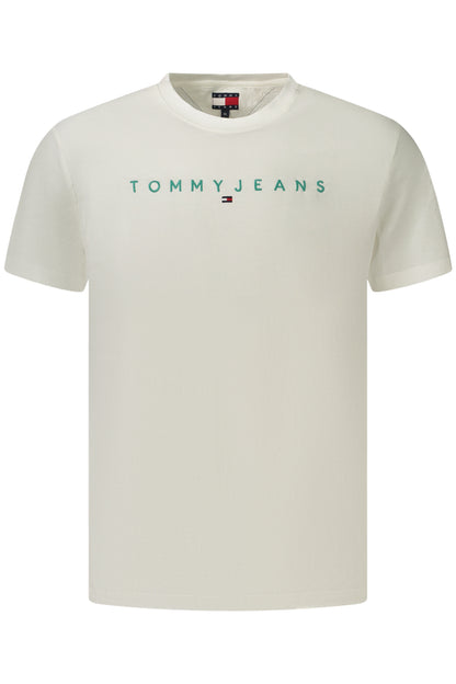 TOMMY HILFIGER HERREN-T-SHIRT MIT KURZEN ÄRMELN, WEISS
