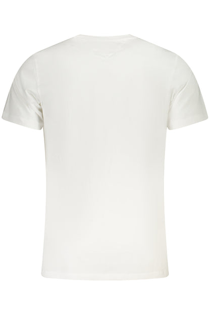 TOMMY HILFIGER HERREN KURZARM T-SHIRT WEISS
