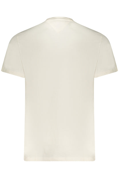 TOMMY HILFIGER HERREN-T-SHIRT MIT KURZEN ÄRMELN, WEISS