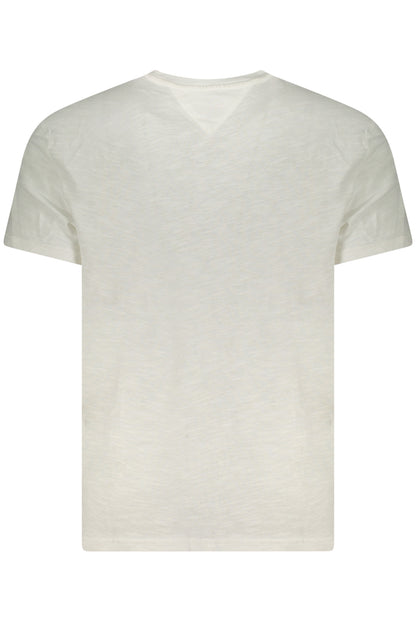 TOMMY HILFIGER KURZARM T-SHIRT HERREN WEISS