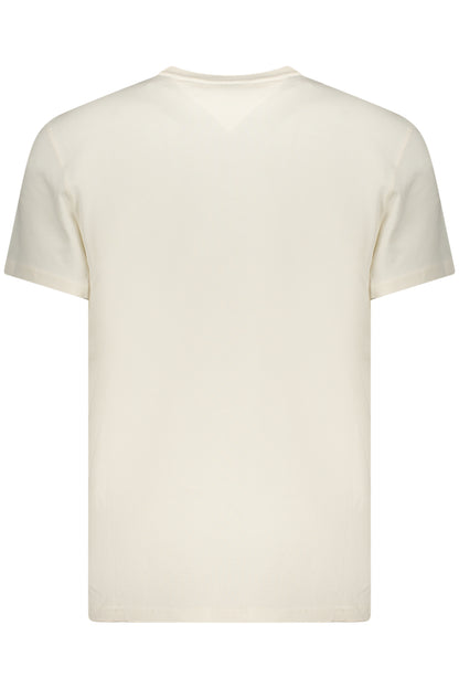 TOMMY HILFIGER HERREN-T-SHIRT MIT KURZEN ÄRMELN, WEISS