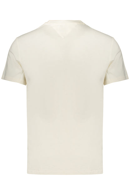 TOMMY HILFIGER HERREN-T-SHIRT MIT KURZEN ÄRMELN, WEISS