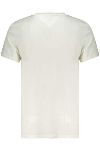 TOMMY HILFIGER HERREN-T-SHIRT MIT KURZEN ÄRMELN, WEISS