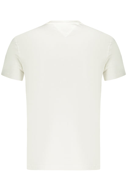 TOMMY HILFIGER HERREN-T-SHIRT MIT KURZEN ÄRMELN, WEISS