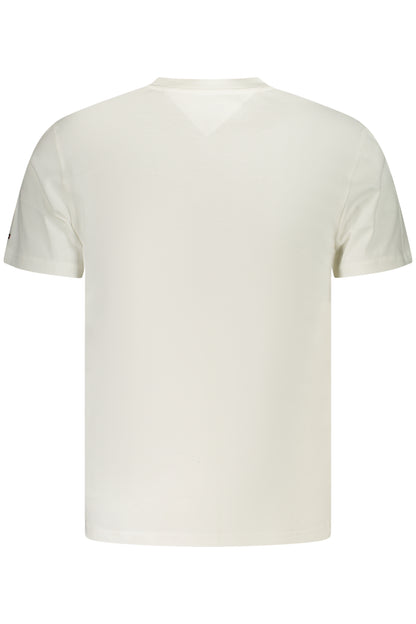 TOMMY HILFIGER HERREN-T-SHIRT MIT KURZEN ÄRMELN, WEISS