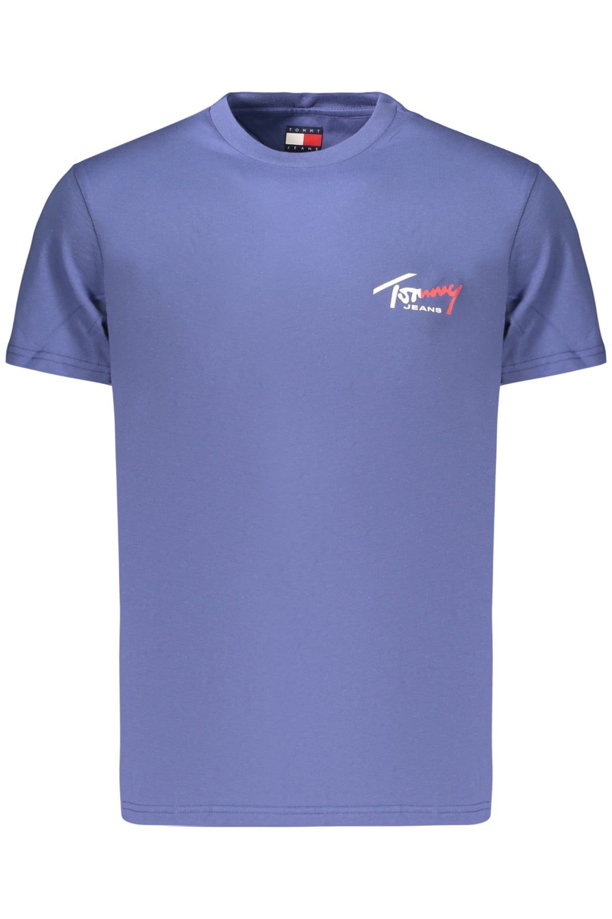TOMMY HILFIGER HERREN-T-SHIRT MIT KURZEN ÄRMELN, BLAU