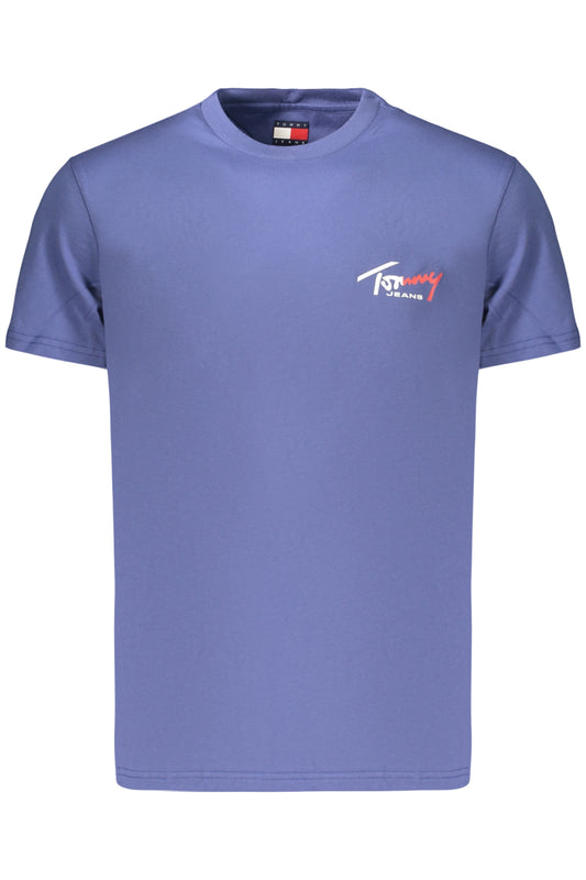 TOMMY HILFIGER HERREN-T-SHIRT MIT KURZEN ÄRMELN, BLAU