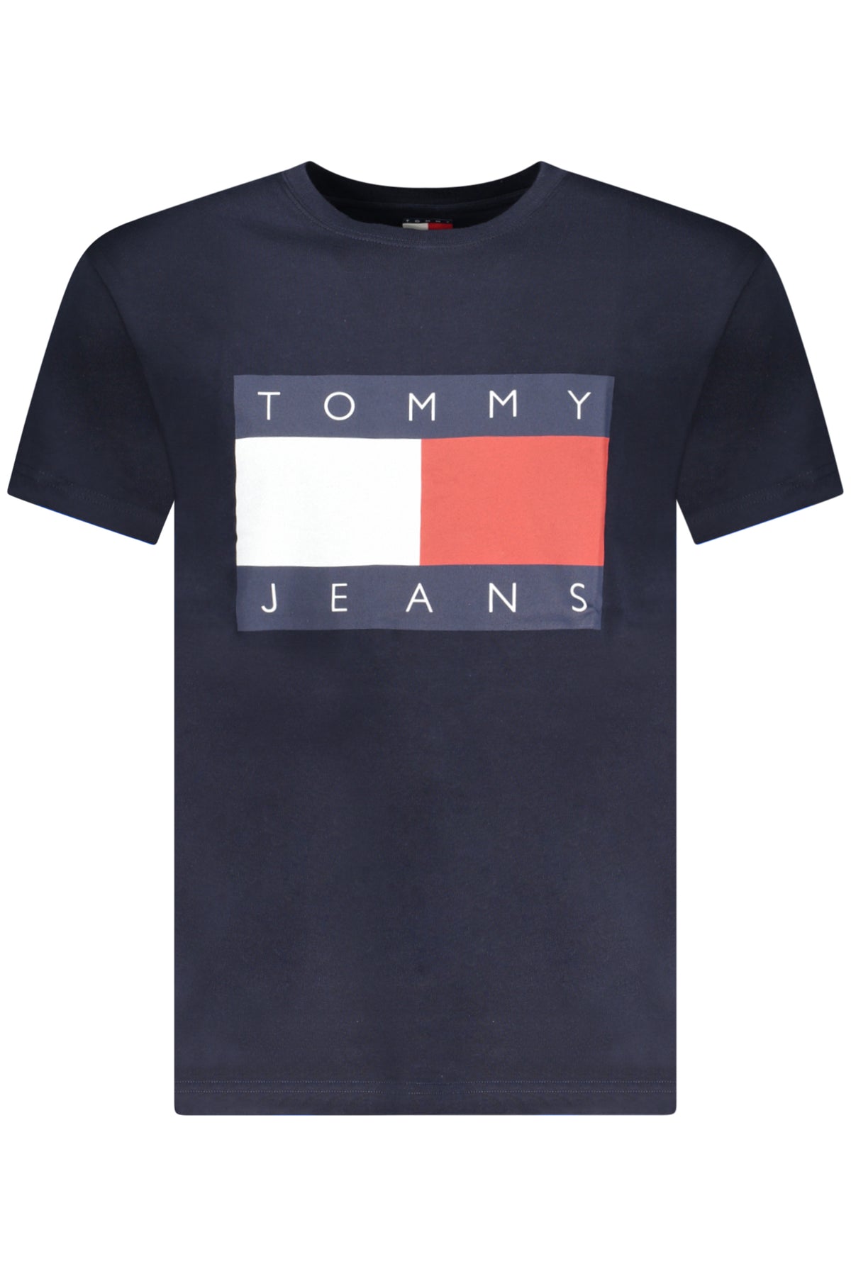 TOMMY HILFIGER HERREN-T-SHIRT MIT KURZEN ÄRMELN, BLAU