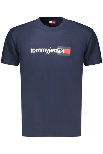 TOMMY HILFIGER HERREN-T-SHIRT MIT KURZEN ÄRMELN, BLAU