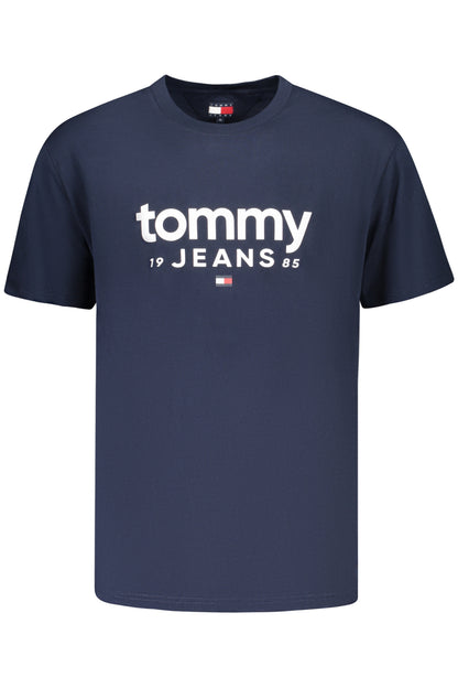 TOMMY HILFIGER HERREN-T-SHIRT MIT KURZEN ÄRMELN, BLAU