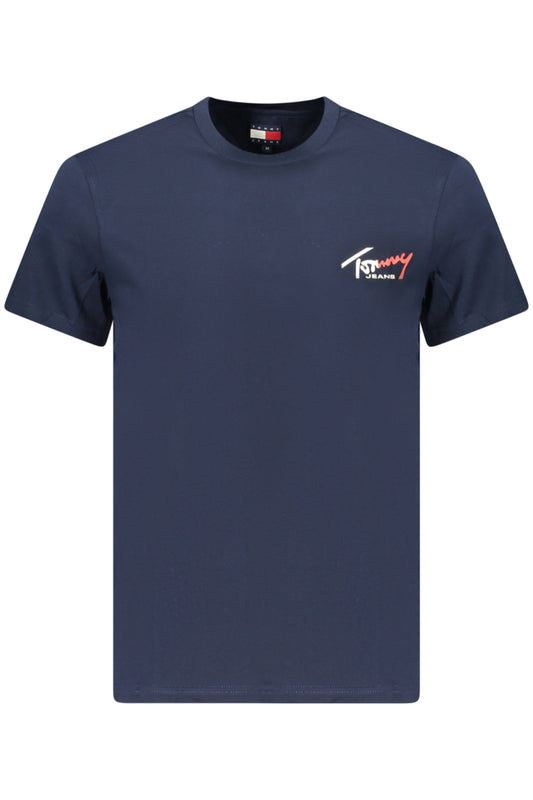 TOMMY HILFIGER HERREN-T-SHIRT MIT KURZEN ÄRMELN, BLAU