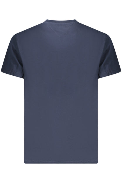 TOMMY HILFIGER HERREN KURZARM T-SHIRT BLAU