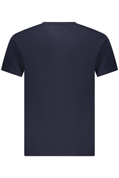 TOMMY HILFIGER HERREN-T-SHIRT MIT KURZEN ÄRMELN, BLAU