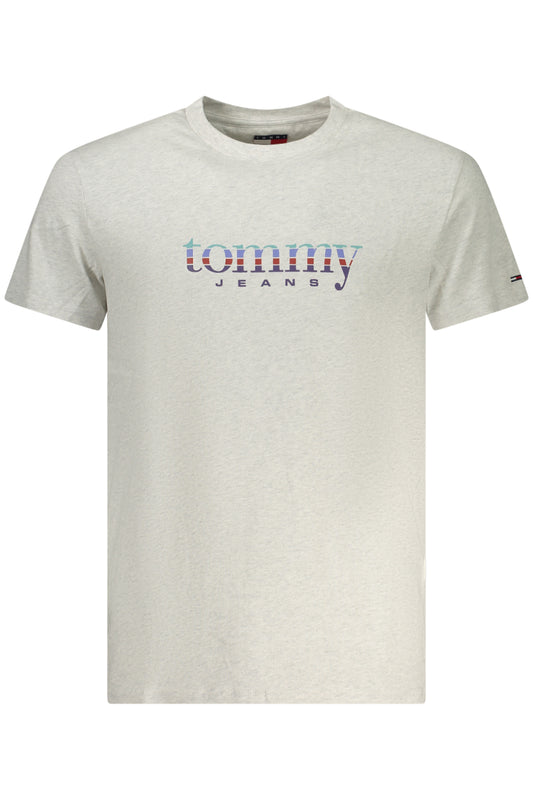 TOMMY HILFIGER HERREN-T-SHIRT MIT KURZEN ÄRMELN, GRAU
