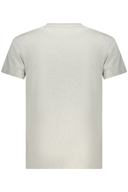 TOMMY HILFIGER HERREN-T-SHIRT MIT KURZEN ÄRMELN, GRAU