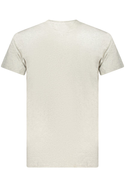 TOMMY HILFIGER HERREN-T-SHIRT MIT KURZEN ÄRMELN, GRAU