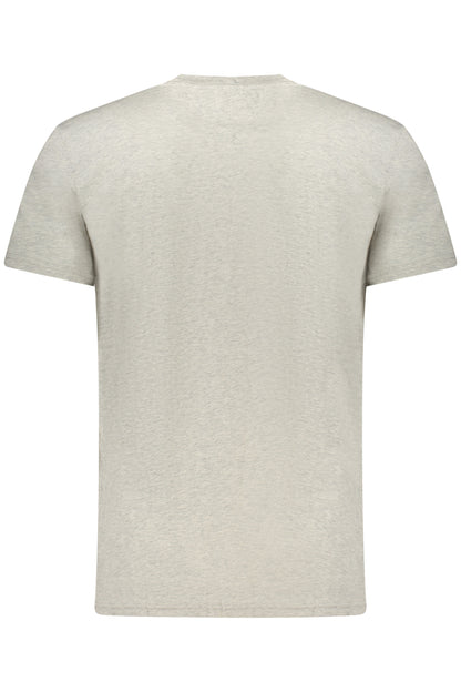 TOMMY HILFIGER HERREN-T-SHIRT MIT KURZEN ÄRMELN, GRAU