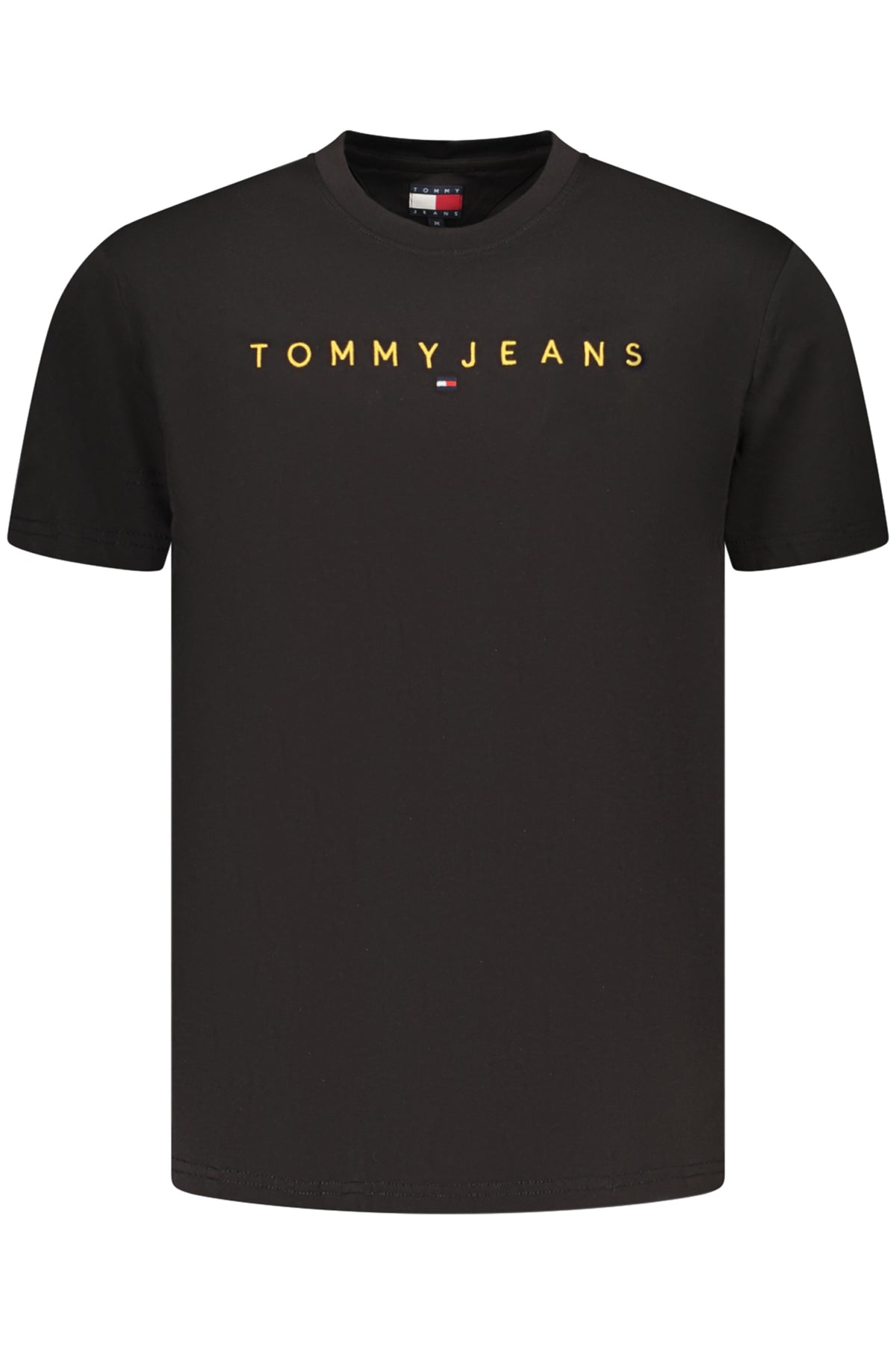 TOMMY HILFIGER HERREN-T-SHIRT MIT KURZEN ÄRMELN, SCHWARZ