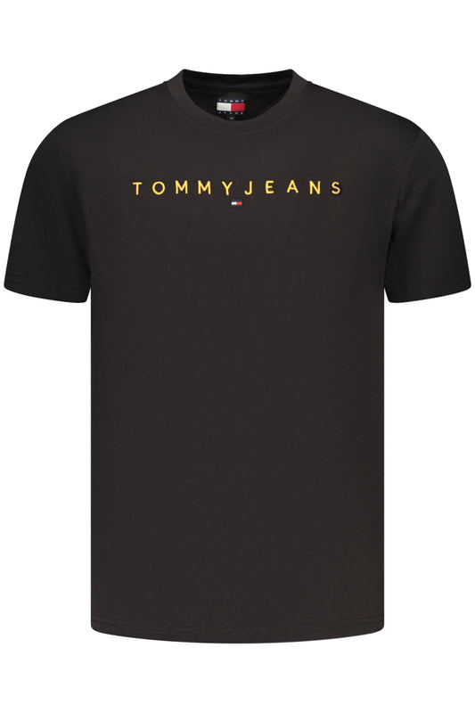 TOMMY HILFIGER HERREN-T-SHIRT MIT KURZEN ÄRMELN, SCHWARZ
