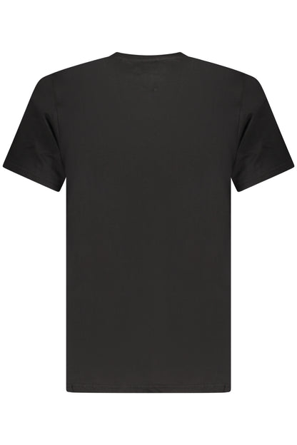 TOMMY HILFIGER HERREN KURZARM T-SHIRT SCHWARZ