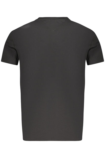 TOMMY HILFIGER HERREN-T-SHIRT MIT KURZEN ÄRMELN, SCHWARZ